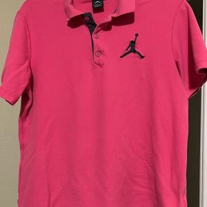 Pink Jordan Polo